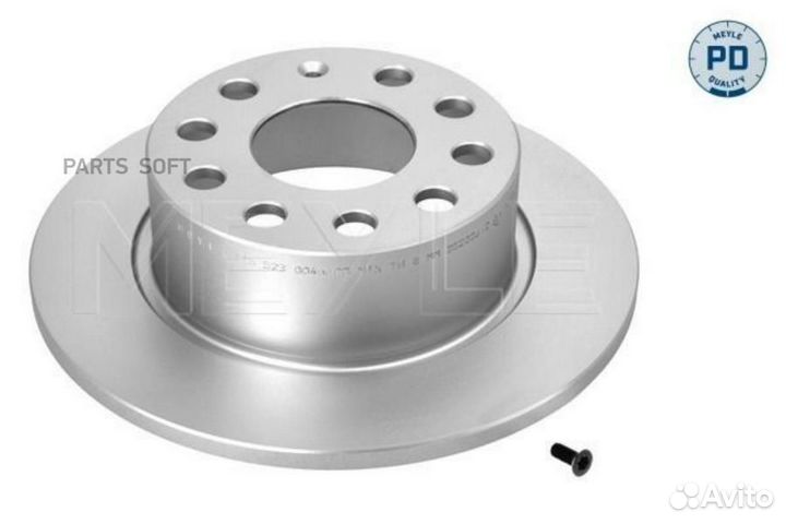 Meyle 1155230046PD Диск тормозной VAG octavia 12