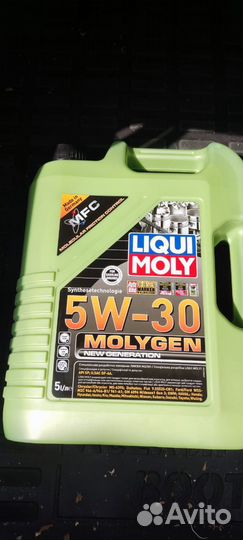 Масло liqui moly Molygen New Generation 5W-30, 5 л