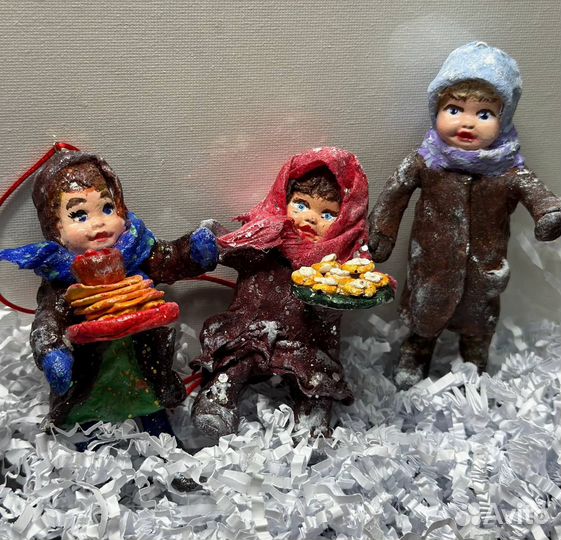 Игрушки из ваты