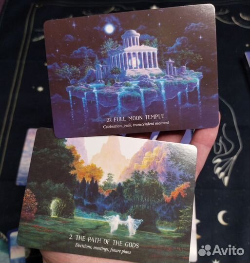 Oracle of the hidden world's, оракул, карты таро