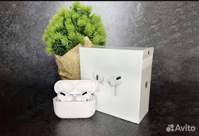 Airpods pro с шумоподавлением/прозрачностью