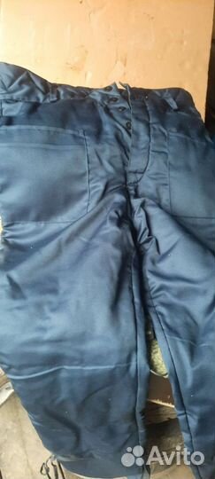 Ватные брюки