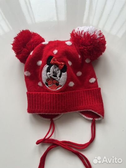 Шапка для девочки демисезонная