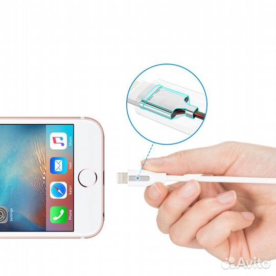Кабель Anker PowerLine+ Lightning - USB 1.8м White