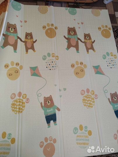 Детский термо коврик складной