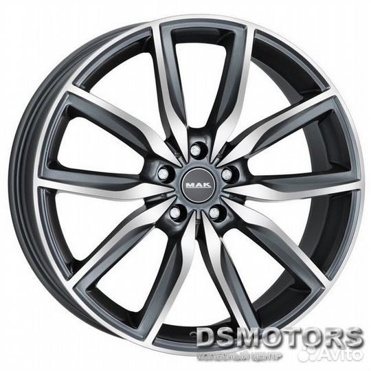 Диски Allianz 8.0/19 5x120 ET30 d72.6 GUN metmirro