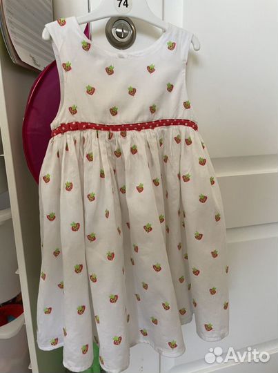 Платье нарядное mothercare 98