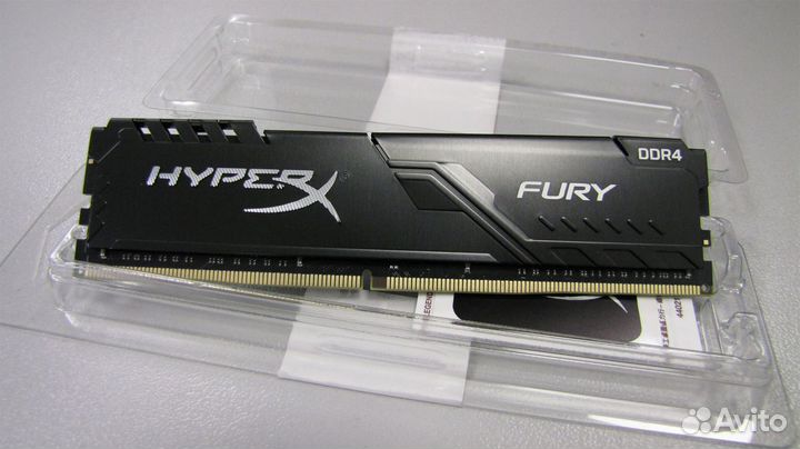 Kingston HyperX fury Black ddr4 2*8/16gb 3466