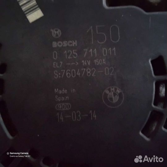 Генератор Мини Кантри S 1.6 4WD 184 л.с. 2014 г