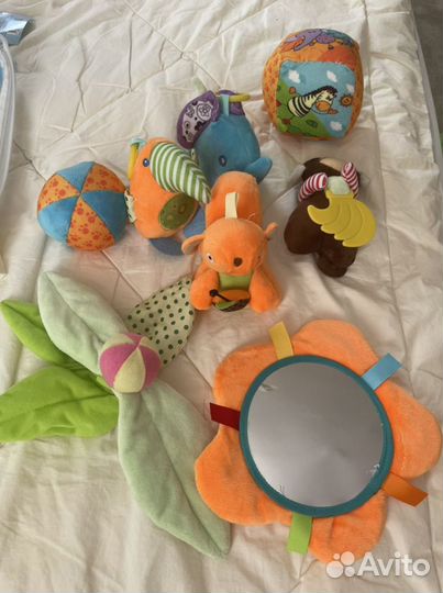 Развивающий коврик с бортиками