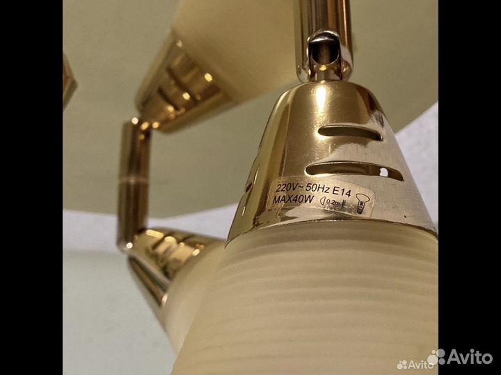 Светильник, люстра потолочная бу