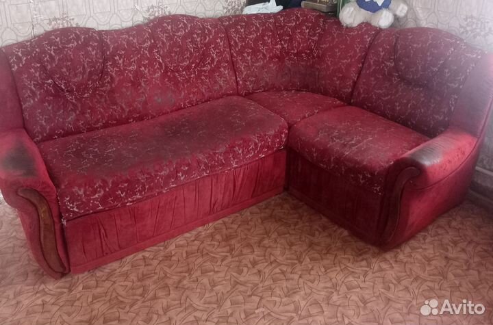 Угловой диван бу