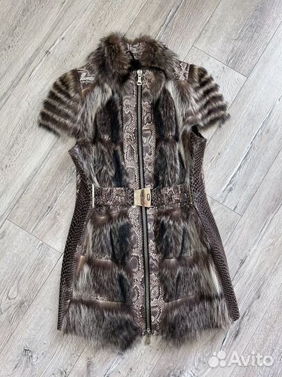 Жилетка меховая женская 46