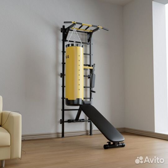 Шведская стенка New Age GX3 (с опорой на пол) Pre