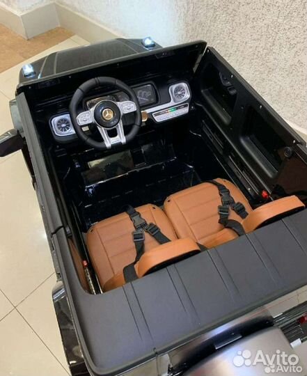 Детский электромобиль двухместный