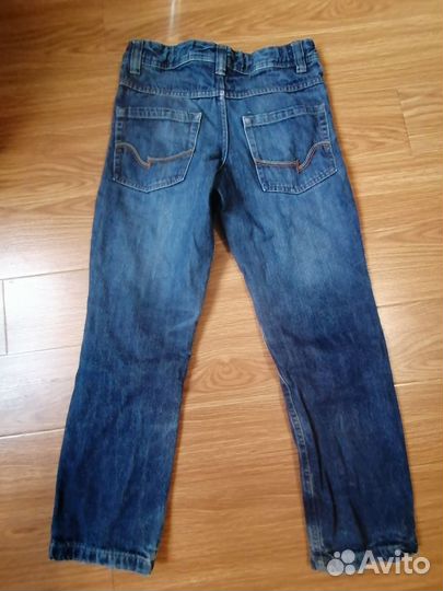 Джинсы для мальчика 140