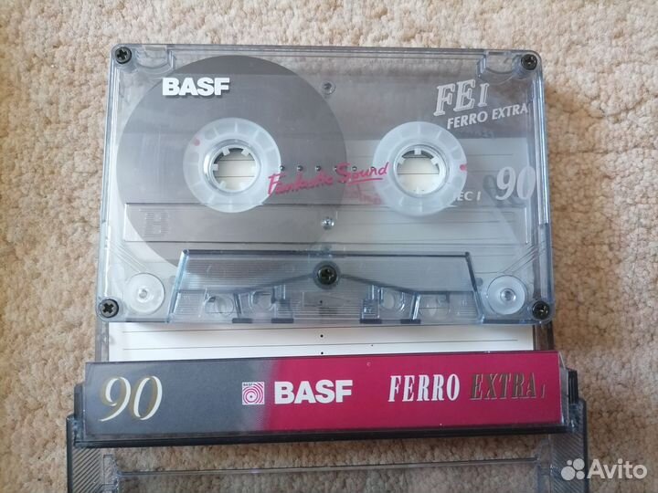 Аудиокассеты basf с записью