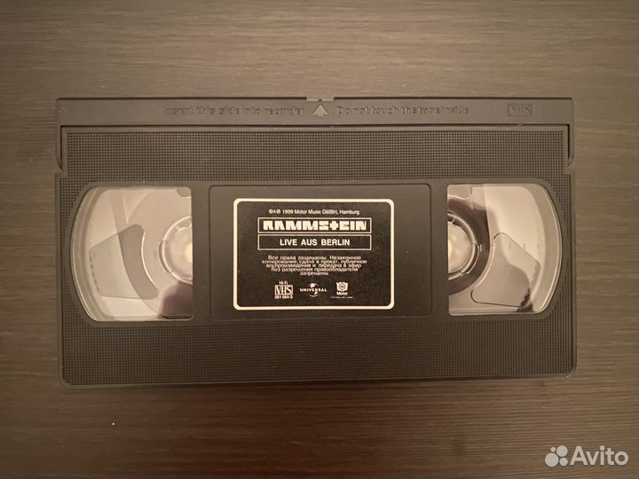Rammstein Live Aus Berlin (VHS Лицензия)