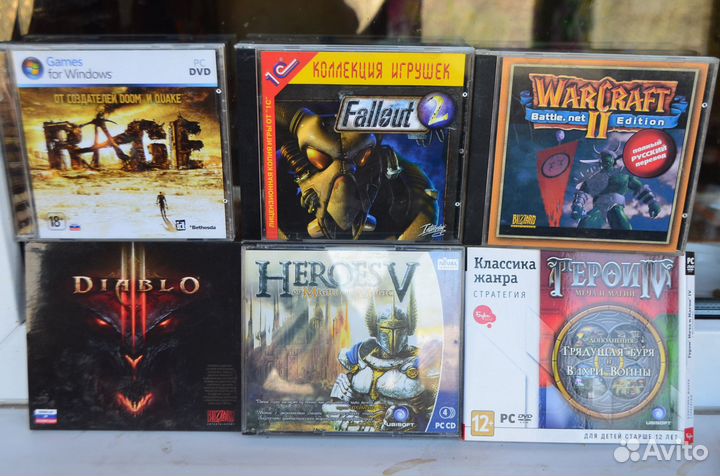 Компьютерные диски игры