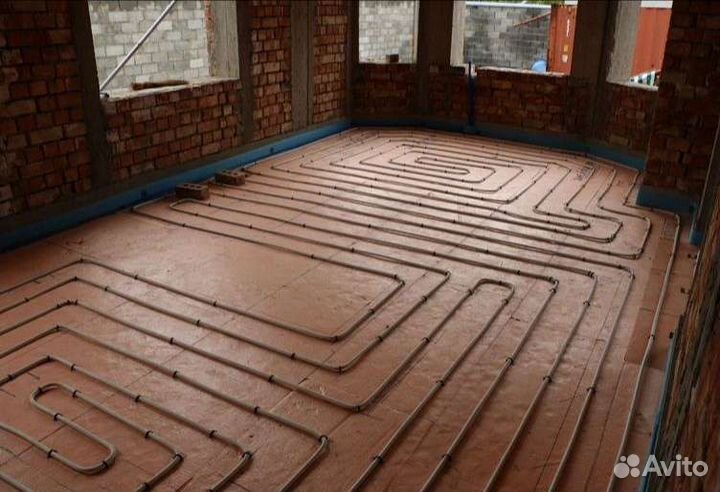 Теплый пол, отопление в частный дом