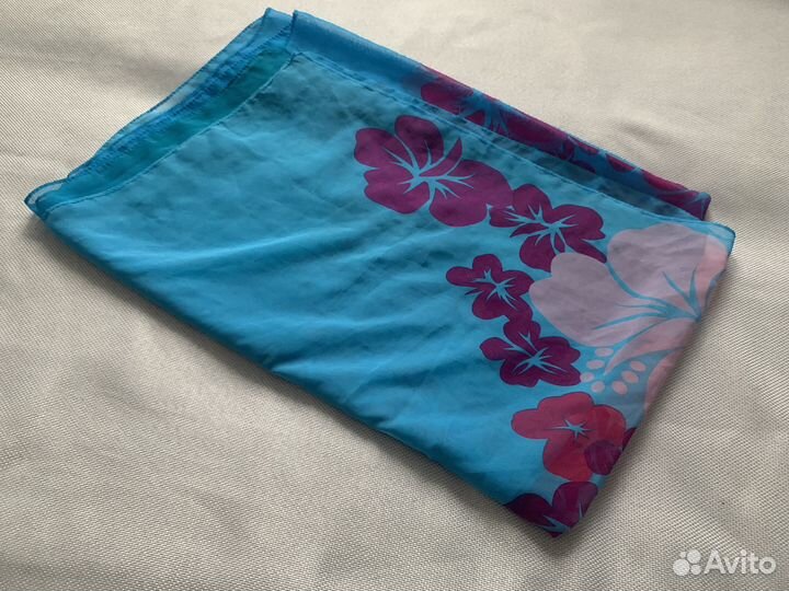 Пляжное парео платок женский Накидка на купальник