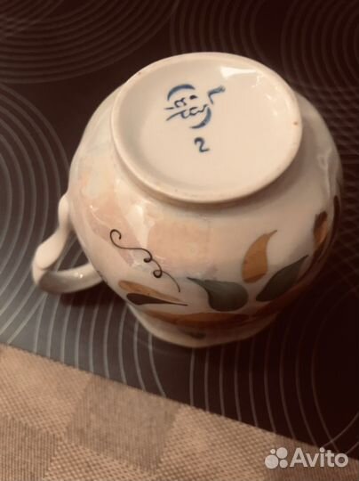 Кофейный, фарфоровый сервиз СССР