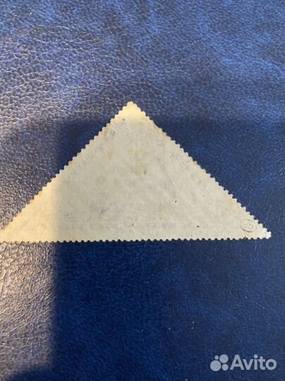 Почтовая марка Тувы 1936 год +заверка