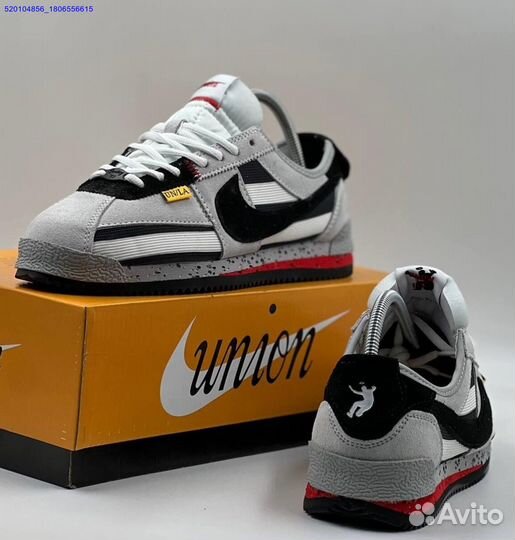 Кроссовки Nike Cortez Union Grey (Арт.68583)