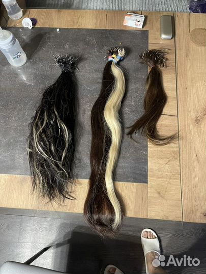 Волосы для наращивания (натуральные)