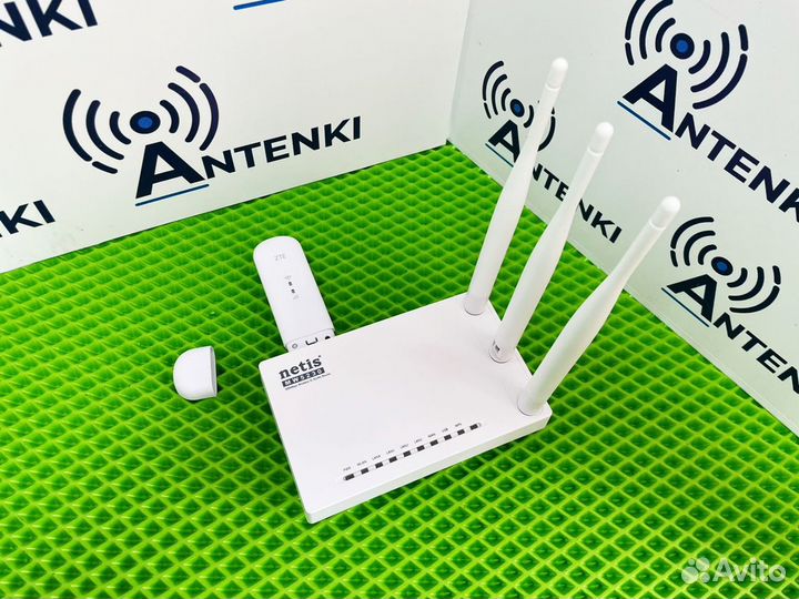 Комплект Роутер netis MW5230+Модем ZTE MF79U