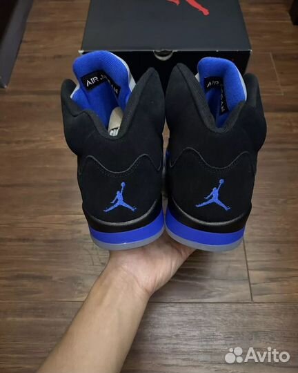 Nike Air Jordan 5 Retro Blue Black OG