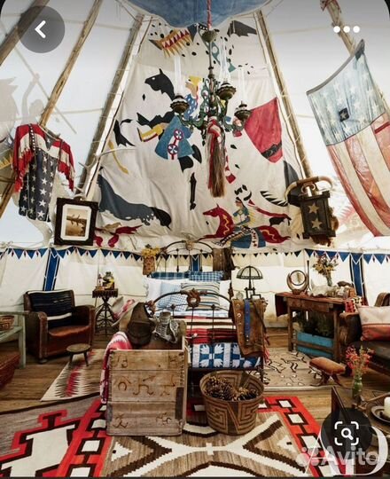 Типи чум палатка для глэмпинга диам 6 метров