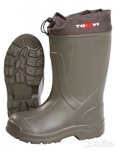 Сапоги torvi 46р. -45С с утепляющей вставкой