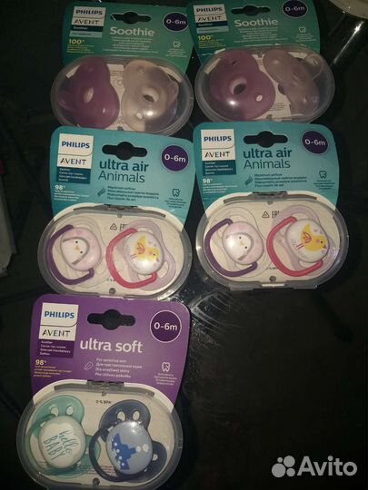 Соска пустышка avent 0-6