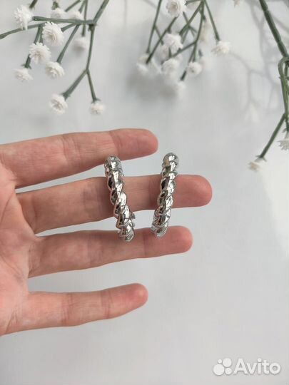 Клипсы-серьги бижутерия пакетом