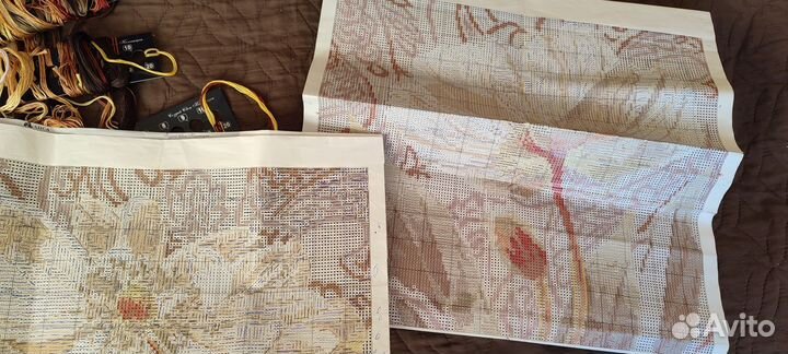 Вышивка крестом остатки наборов