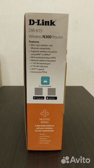 Wi-Fi роутер D-Link DIR-615/Z1A