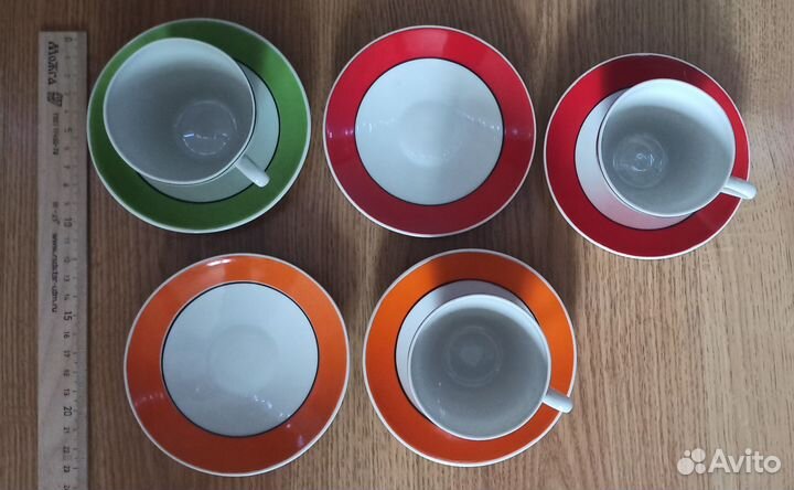 Кофейные пары Тернопольский фарфор СССР винтаж