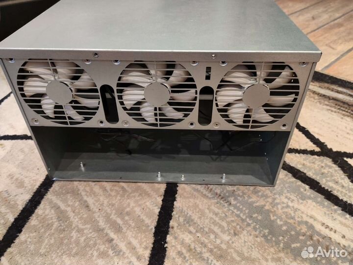 Корпус для майнинга на 6 видеокарт