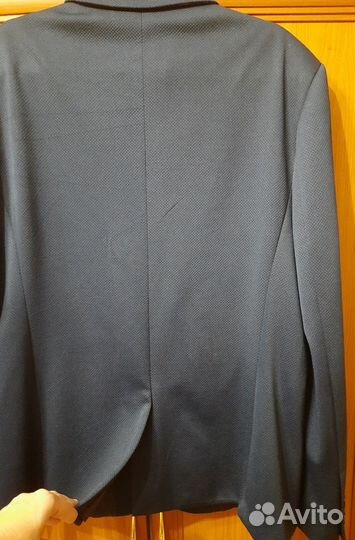 Пиджак мужской темно синий,50р, рост 178