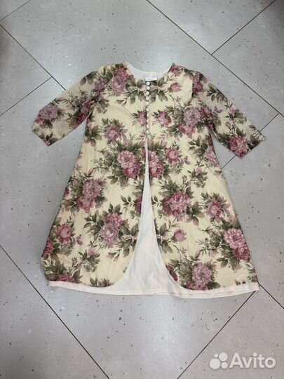 Винтажное платье made in USA 44-46