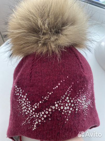 Шапка Nels для девочки 54-56 размер