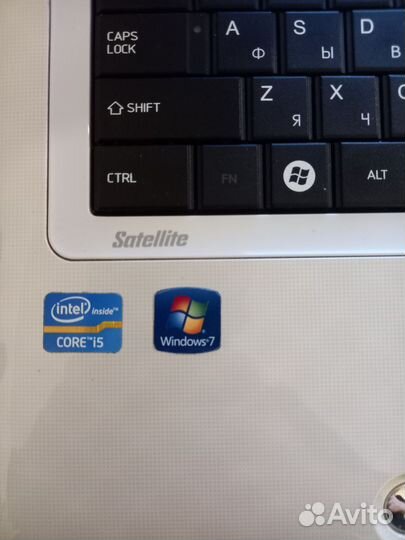 Ноутбук Toshiba для работы Intel core i5 / SSD