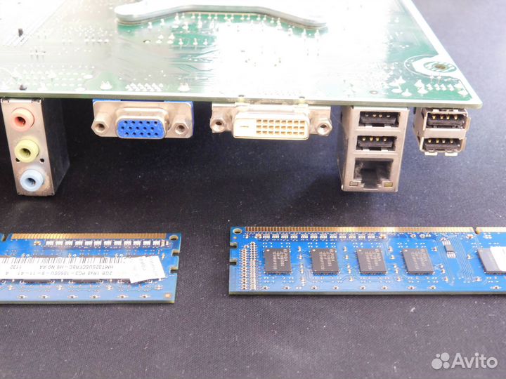 Материнская плата lga 1155 проц g640 и озу