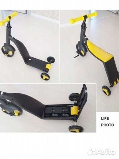 Велосипед самокат беговел
