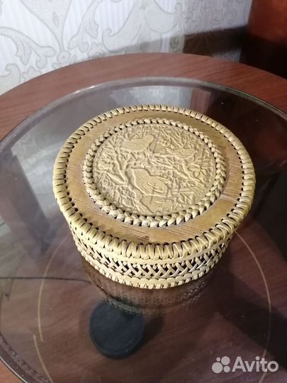 Шкатулка из бересты