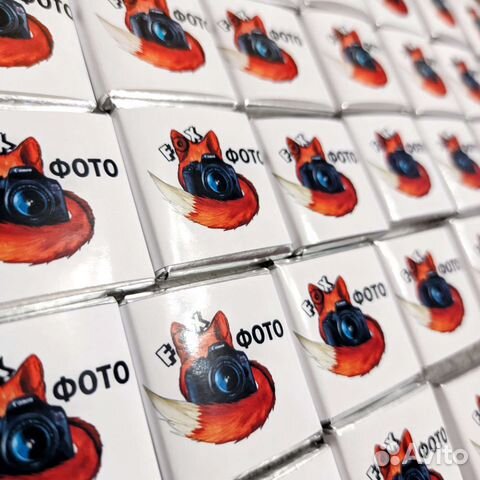 Шоколадки с логотипом