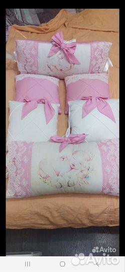 Бортики в кроватку