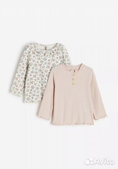 Лонгслив для девочки hm 74