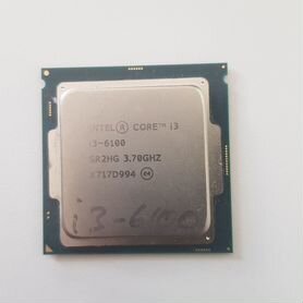 Процессор intel core i3 6100